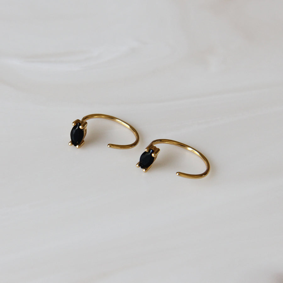 STELLA SEMI HOOPS