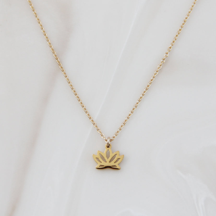 LOTUS NECKLACE