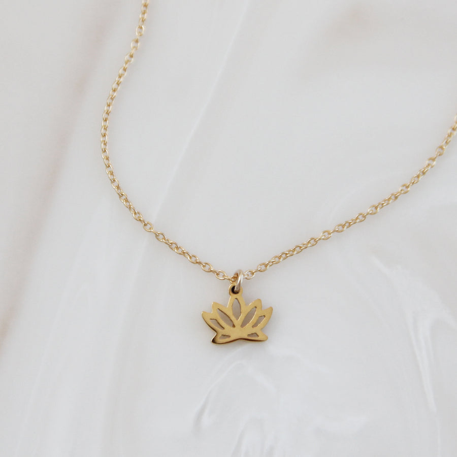 LOTUS NECKLACE