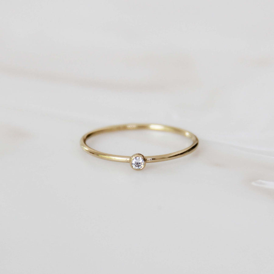 CLASSIC SINGLE STONE RING